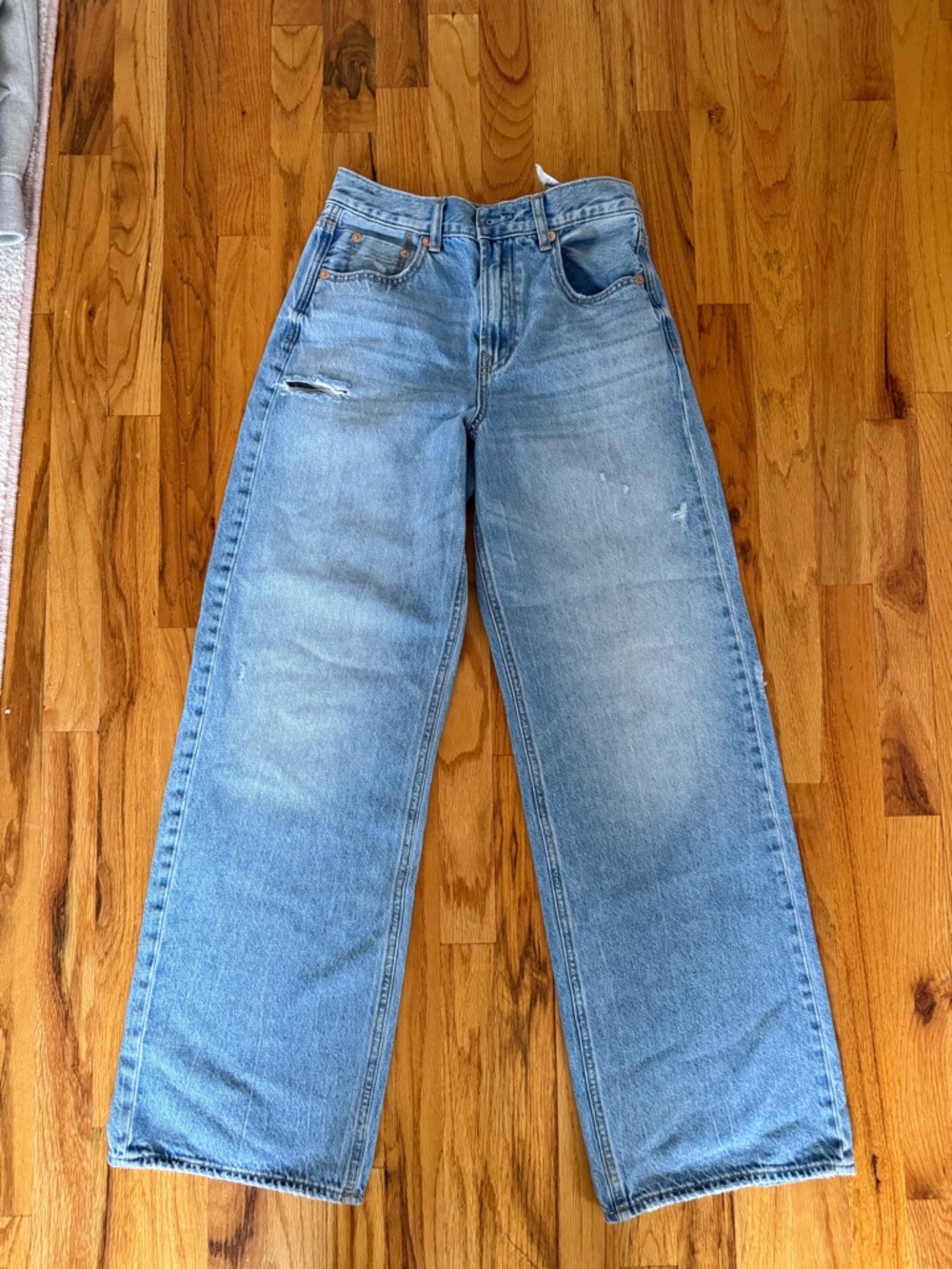 Stradivarius High Rise Wide Leg Jeans